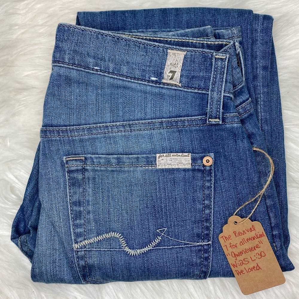 7 For All Mankind Gwenevere Jeans EUC